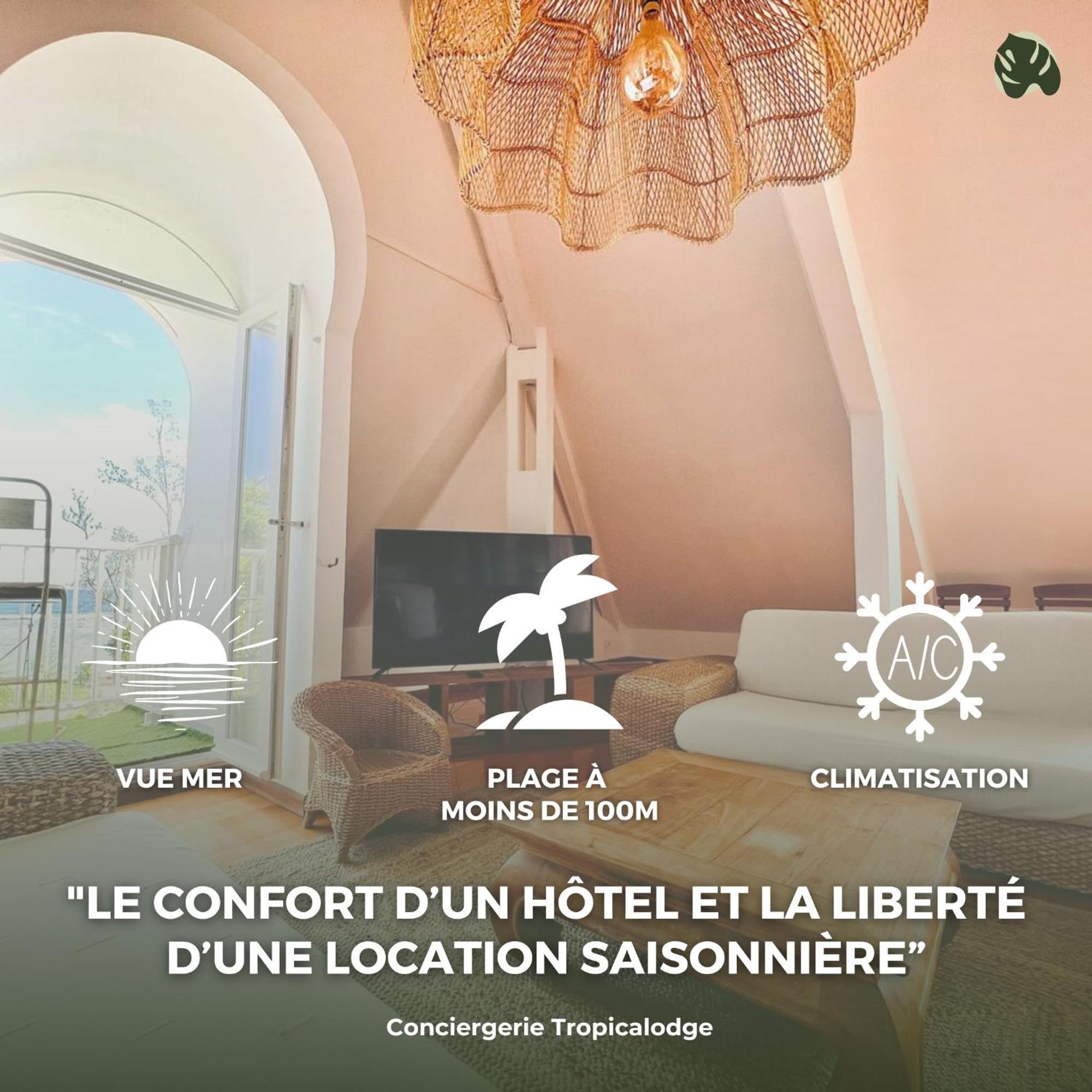 Loft Cosy Sur Mer Filaos Extérieur photo
